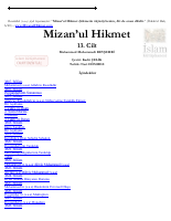 Mizan’ul Hikmet 13- Muhammed Muhammedi Reyşehri- ok.epub